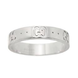 Gucci Icon #11 Ring, K18 WG White Gold 750, Ring