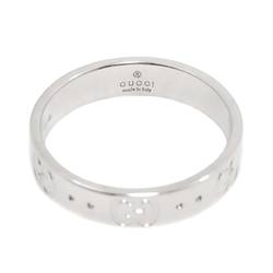 Gucci Icon #11 Ring, K18 WG White Gold 750, Ring