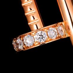 Cartier Juste Un Clou #15 Bracelet Diamond K18 PG Pink Gold 750