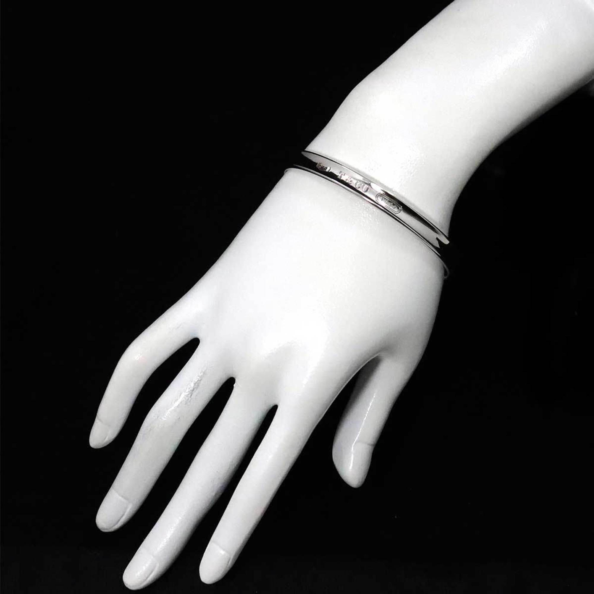 Tiffany & Co. 1837 Narrow Bracelet 18cm SV Silver 925