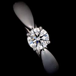 Tiffany & Co. Harmony Diamond 0.20ct H VS1 3EX Ring Pt Platinum