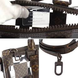 Louis Vuitton LOUIS VUITTON Monogram Chess Keepall Bandouliere 25 2way Hand Shoulder Bag Brown M20872 RFID