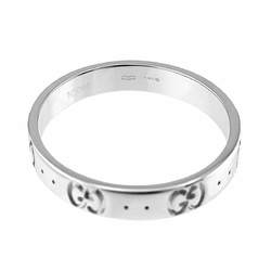 Gucci Icon #22 Ring, K18 WG White Gold 750, Ring