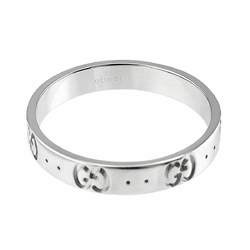 Gucci Icon #22 Ring, K18 WG White Gold 750, Ring