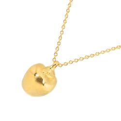 Tiffany & Co. Apple Necklace 40cm K18 YG Yellow Gold 750 motif