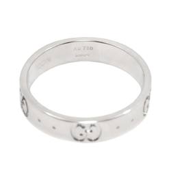 Gucci Icon #10 Ring, K18 WG White Gold 750, Ring