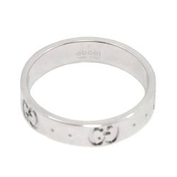 Gucci Icon #10 Ring, K18 WG White Gold 750, Ring