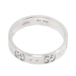 Gucci Icon #15 Ring, K18 WG White Gold 750, Ring