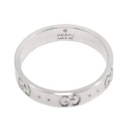 Gucci Icon #15 Ring, K18 WG White Gold 750, Ring