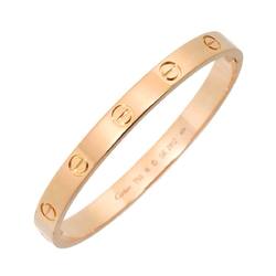 Cartier Love Bracelet #16 K18 PG Pink Gold 750 Bangle