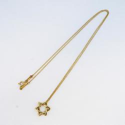 Tiffany Necklace Star of David K18YG Yellow Gold Women's