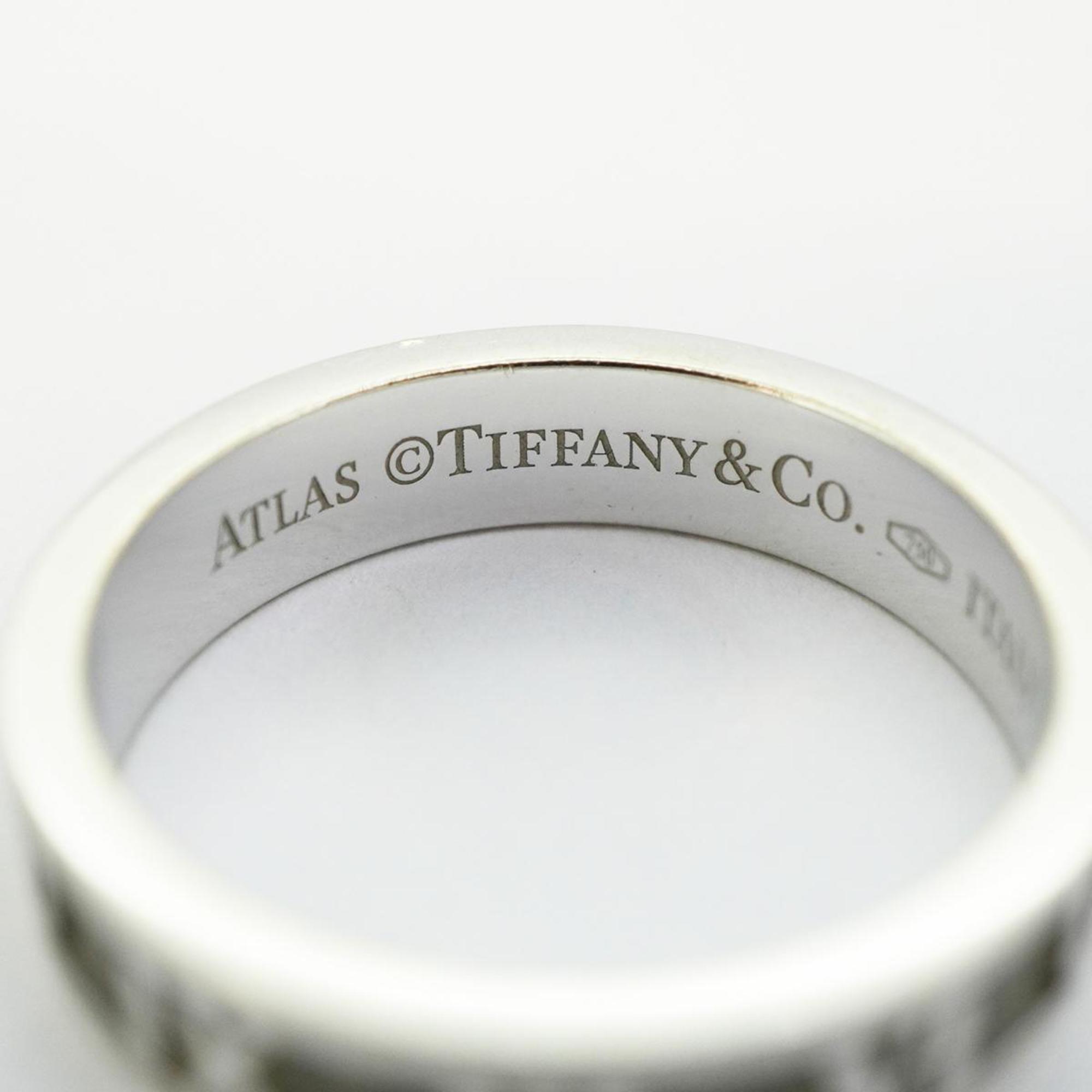 Tiffany Ring Atlas K18WG White Gold Ladies