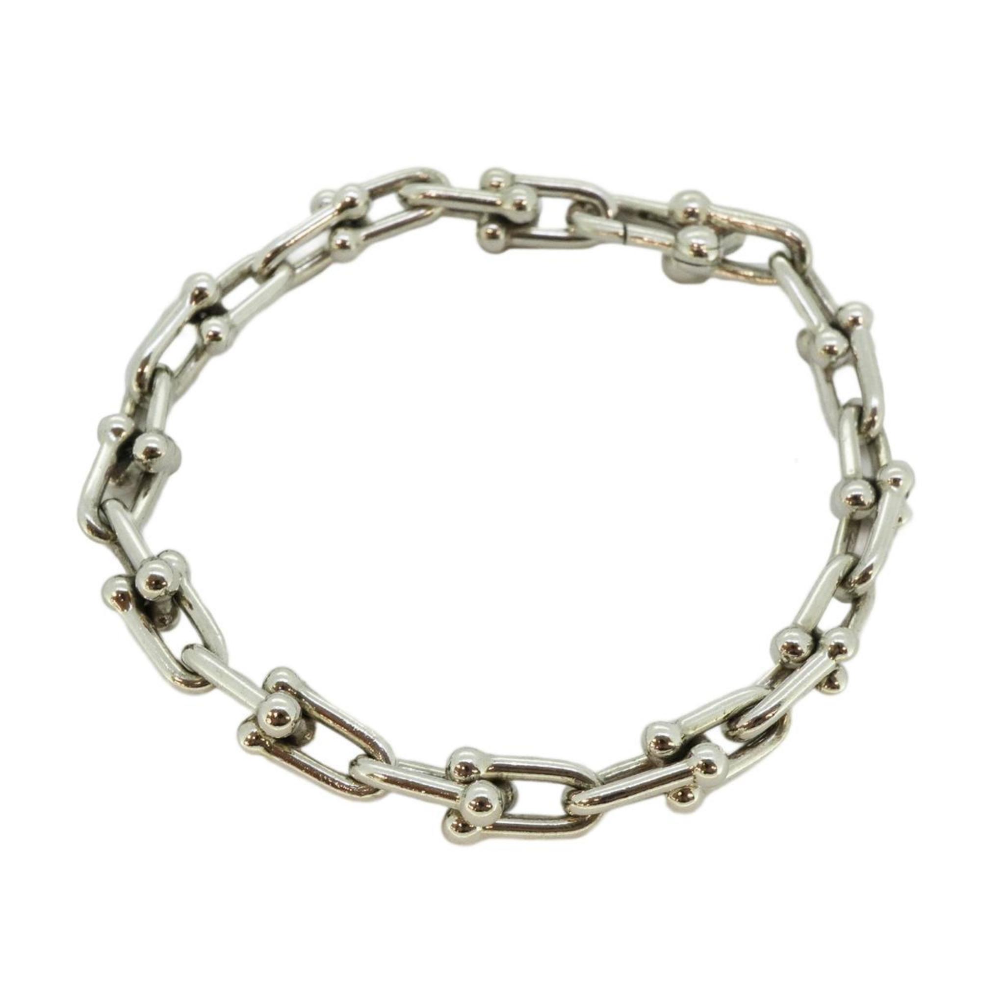 Tiffany Bracelet Small Hardware Link 925 Silver Women's