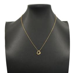 Tiffany Necklace Heart K18YG Yellow Gold Women's