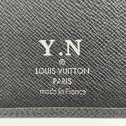 Louis Vuitton Wallet Taiga Portefeuille Yuri M30642 Ardoise Men's