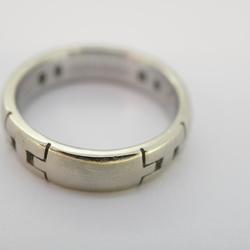 Hermes Ring Hercules K18WG White Gold Men's