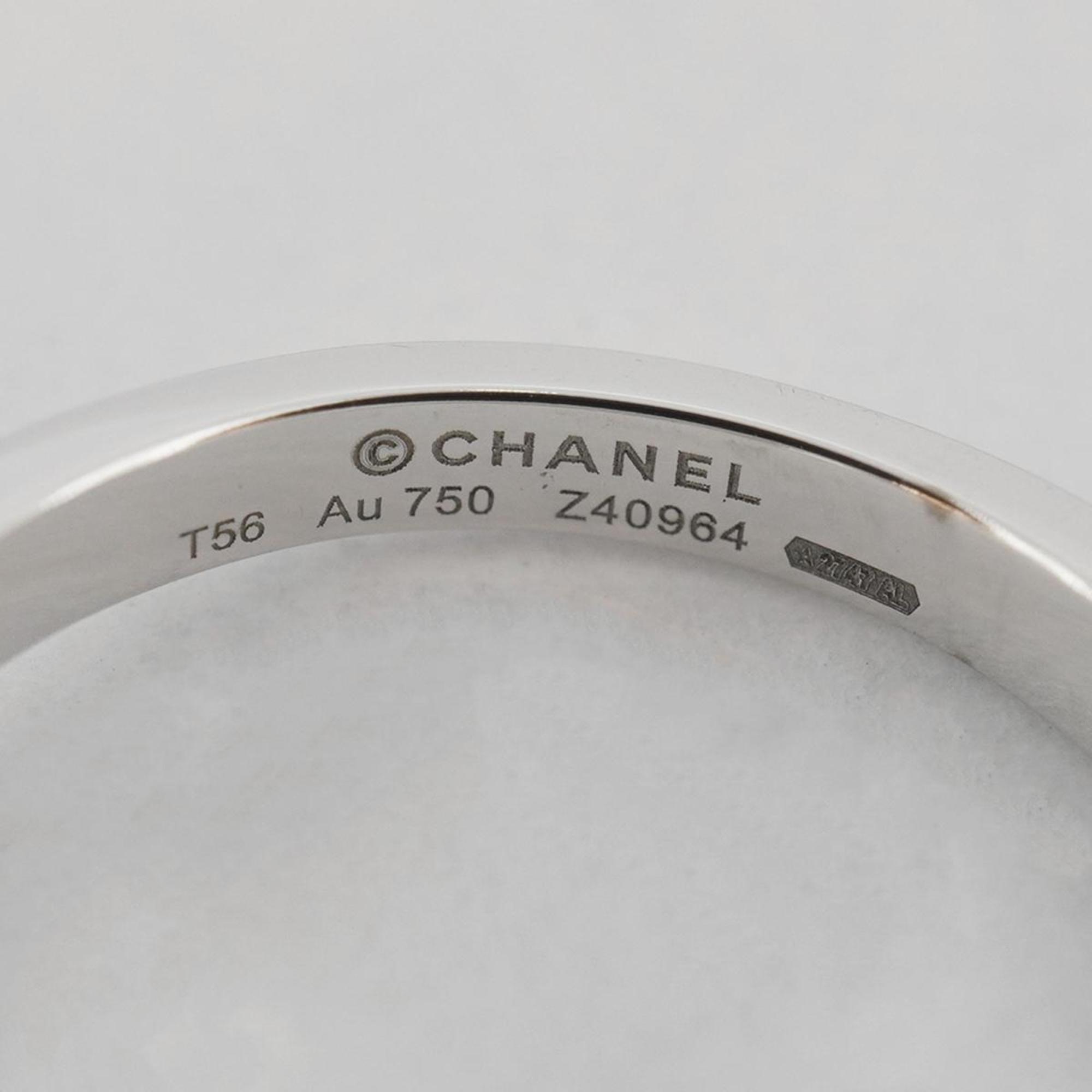 Chanel Ring Comet Diamond K18WG White Gold Women's