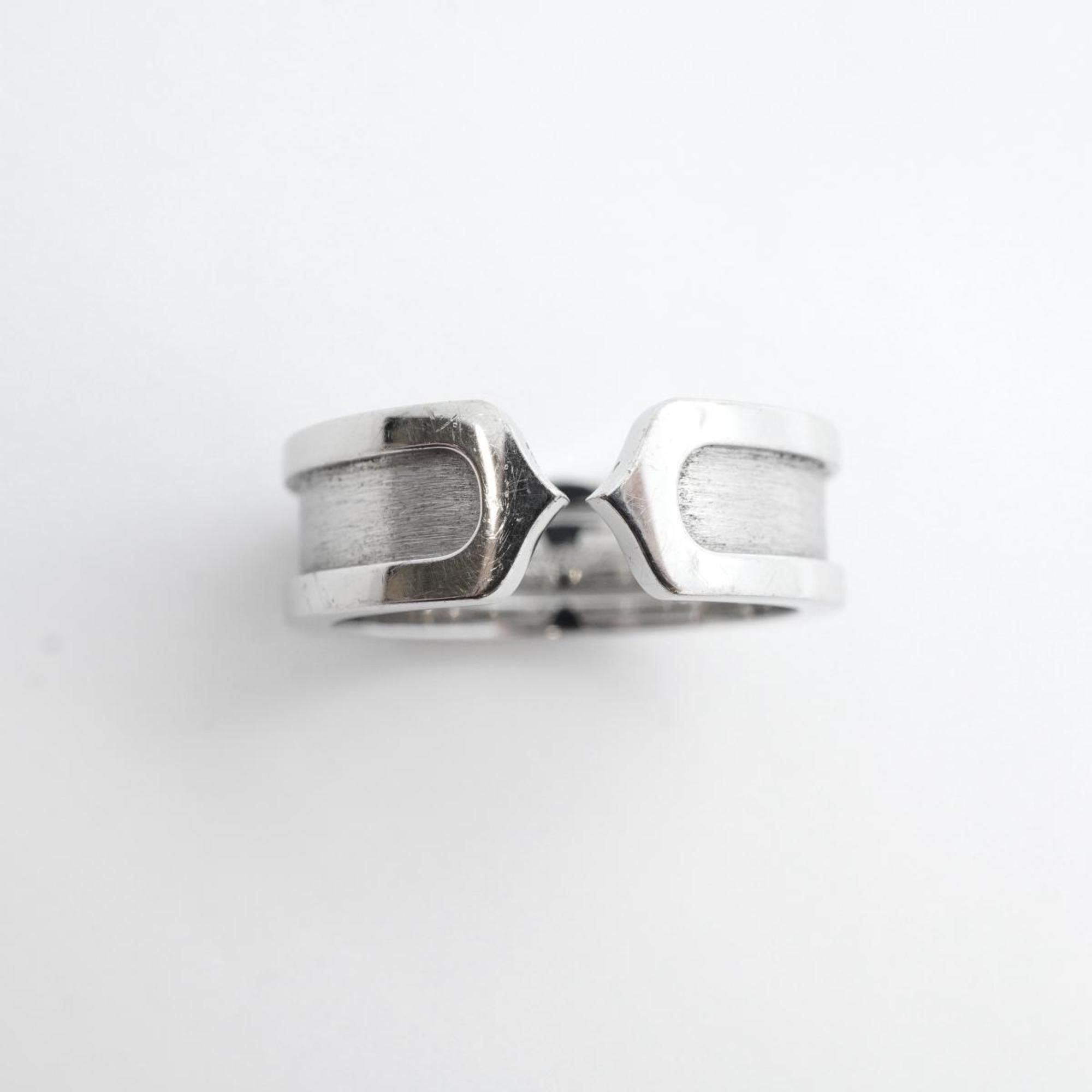 Cartier Ring 2C K18WG White Gold Ladies