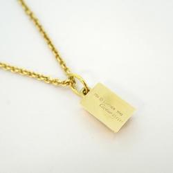 Cartier Necklace Ingot 1PD Diamond K18YG Yellow Gold Women's