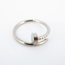 Cartier Ring Juste Unclou K18WG White Gold Ladies