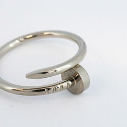 Cartier Ring Juste Unclou K18WG White Gold Ladies