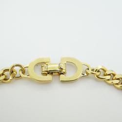 Christian Dior Bracelet CD GP Plated Gold Women's