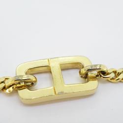 Christian Dior Bracelet CD GP Plated Gold Women's