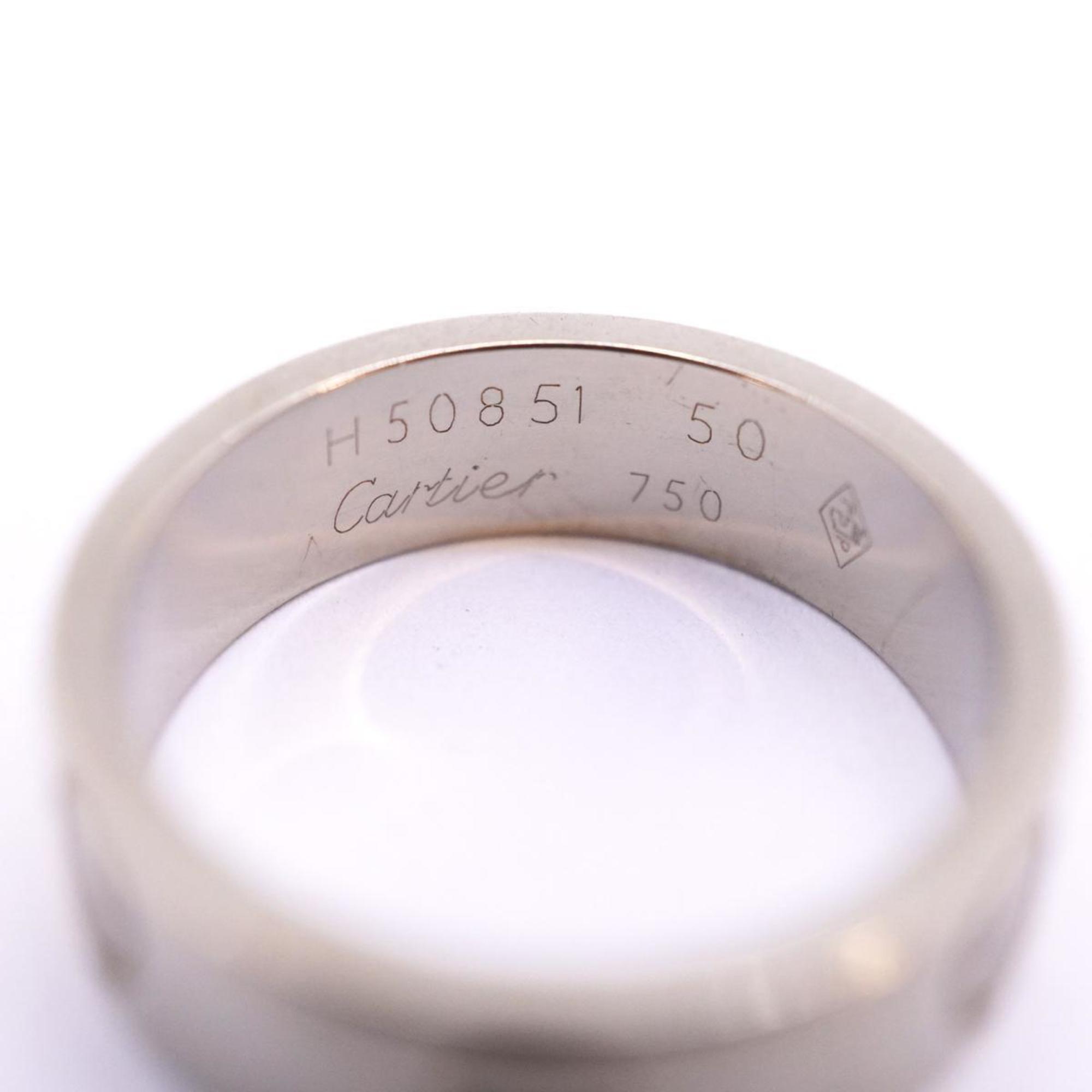 Cartier Ring Love K18WG White Gold Ladies