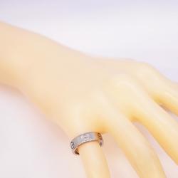 Cartier Ring Love K18WG White Gold Ladies