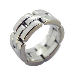 Cartier Ring Maillon Panthere K18WG White Gold Ladies