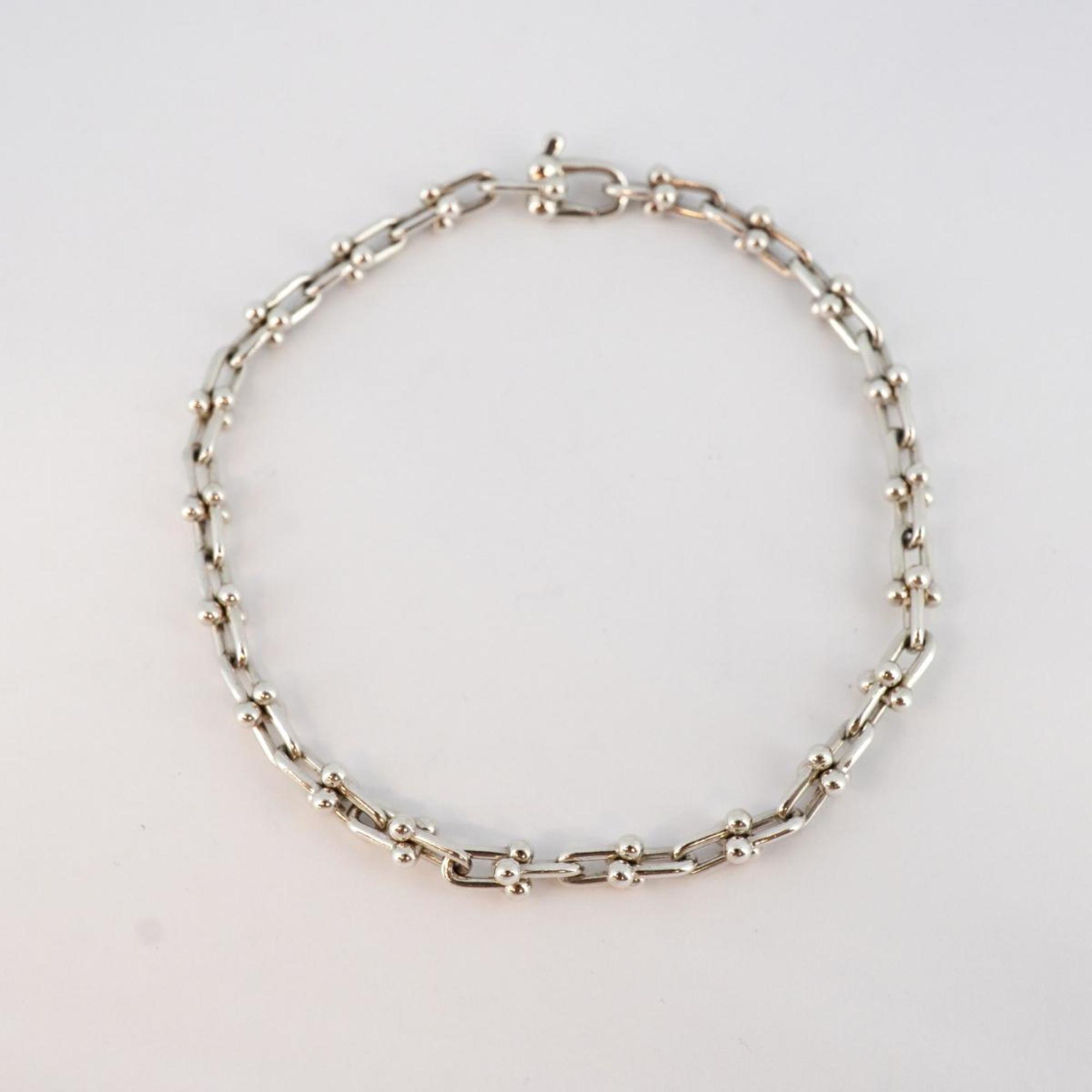 Tiffany Bracelet Micro Hardware Link 925 Silver Women's