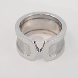 Cartier Ring 2C K18WG White Gold Ladies