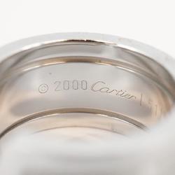 Cartier Ring 2C K18WG White Gold Ladies