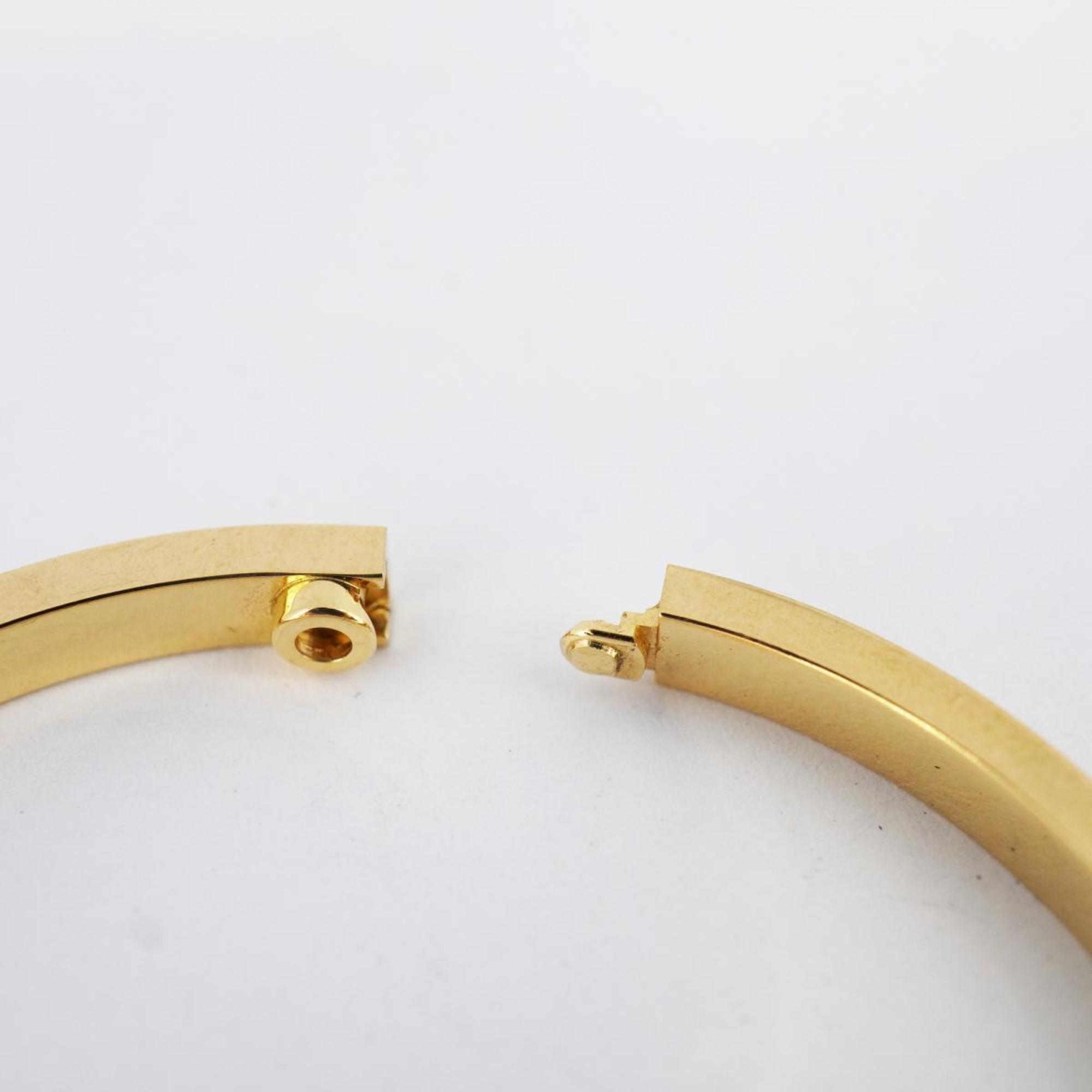 Cartier Bracelet Pavé Love Diamond K18YG Yellow Gold Women's