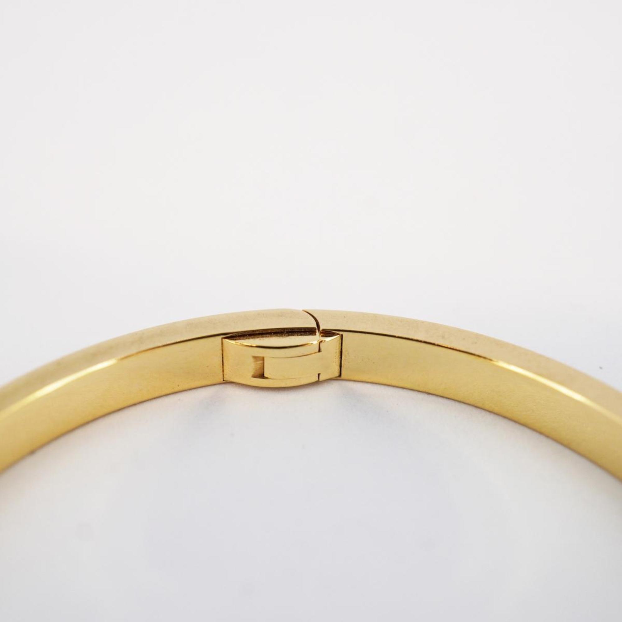 Cartier Bracelet Pavé Love Diamond K18YG Yellow Gold Women's