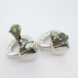 Hermes Earrings Medor Studs 925 Silver Women's