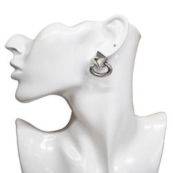 Hermes Earrings Medor Studs 925 Silver Women's