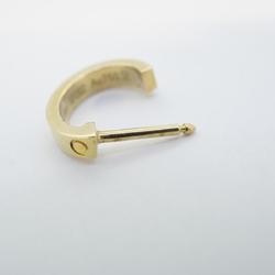 Cartier Love Hoop Earrings K18YG Yellow Gold Ladies