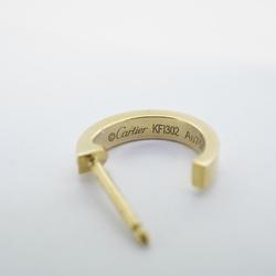 Cartier Love Hoop Earrings K18YG Yellow Gold Ladies