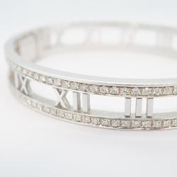 Tiffany Bracelet Atlas Diamond K18WG White Gold Ladies