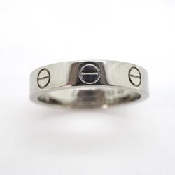 Cartier Ring Love K18WG White Gold Ladies