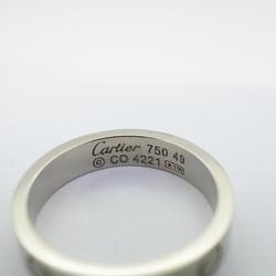 Cartier Ring Love K18WG White Gold Ladies