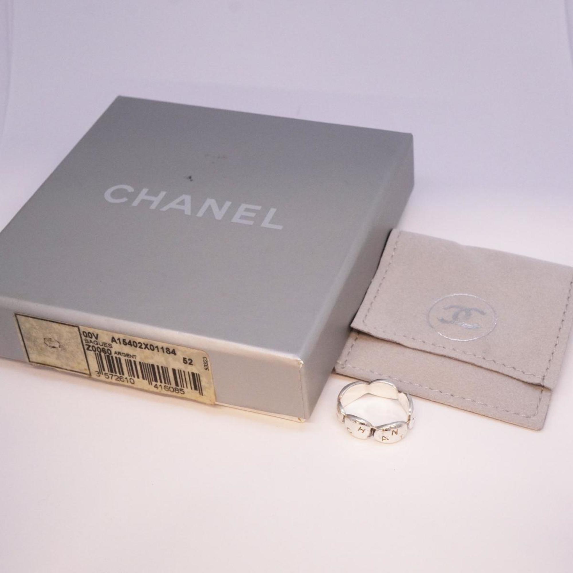 Chanel Ring 925 Silver Ladies