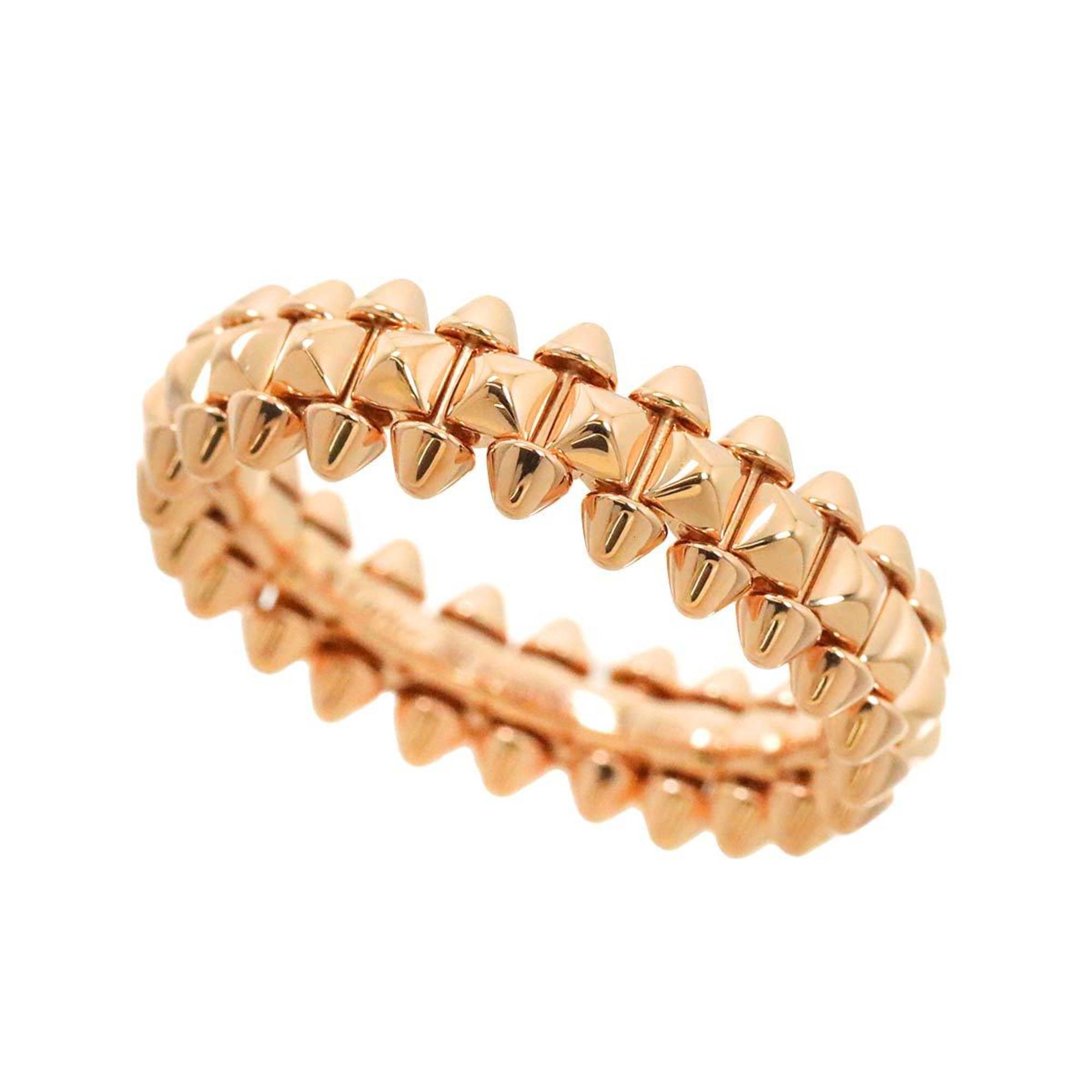 Cartier Crash de #57 Ring, Small Size, K18, PG, Pink Gold, 750, CLASH DE Ring