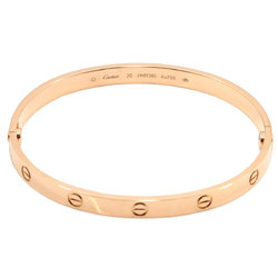 Cartier Love Bracelet #20 K18 PG Pink Gold 750 Bangle