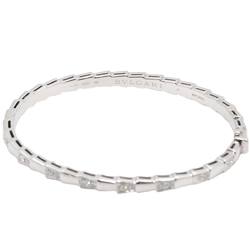 BVLGARI Serpenti Viper Diamond Bracelet M K18 WG White Gold 750