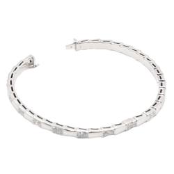 BVLGARI Serpenti Viper Diamond Bracelet M K18 WG White Gold 750