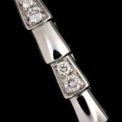 BVLGARI Serpenti Viper Diamond Bracelet M K18 WG White Gold 750