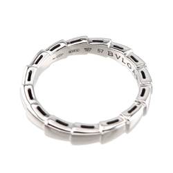 BVLGARI Serpenti Viper #57 Ring K18 WG White Gold 750