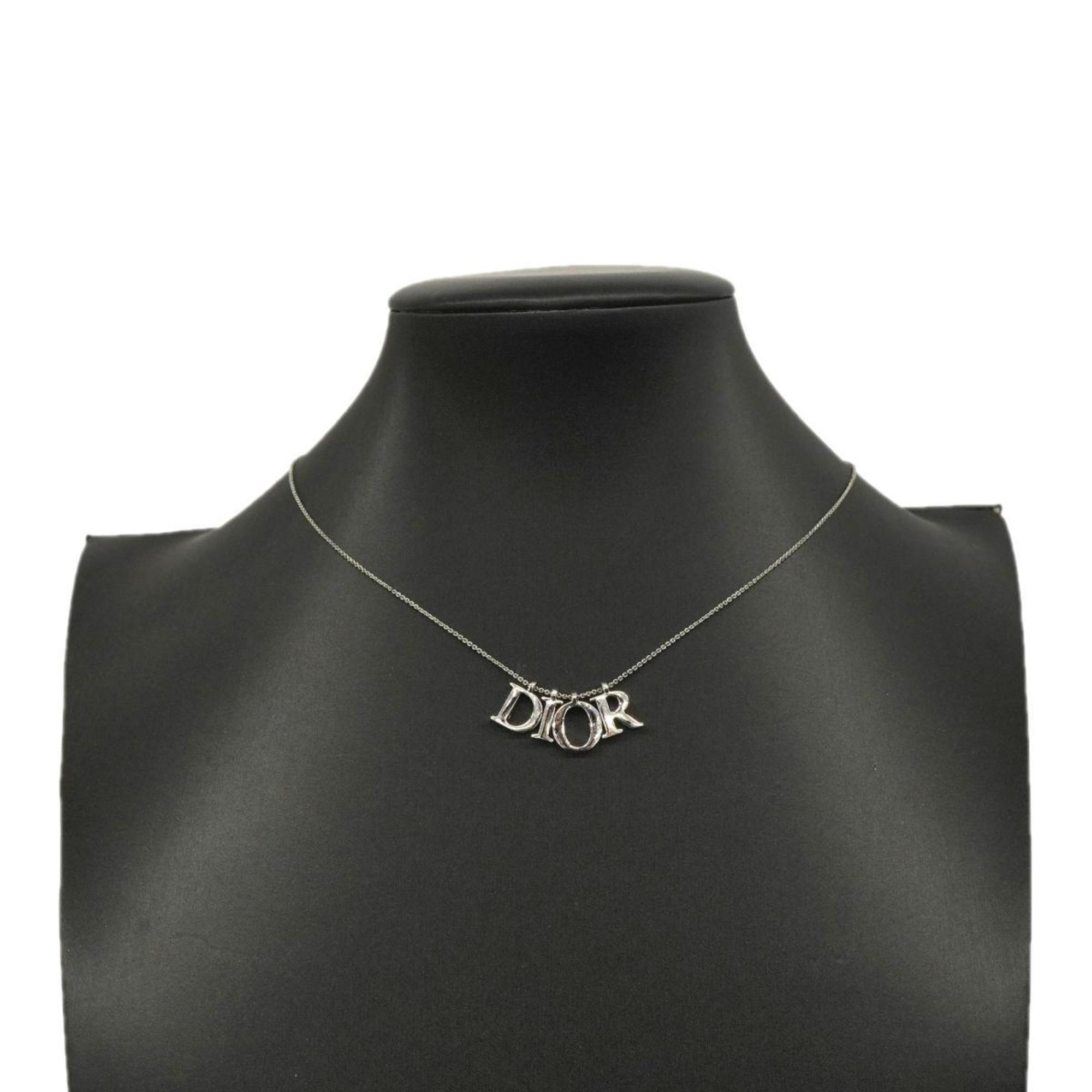 Christian Dior Necklace Metal Gold Women's